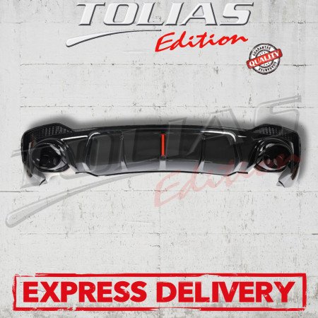 REAR DIFFUSER w/TIPS TYPE RSQ3