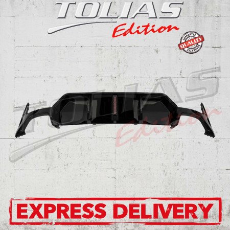 REAR DIFFUSER w/F1 LED TYPE M PERFORMANCE
