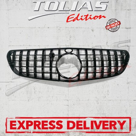 GRILLE TYPE GT (Panamericana) for S63/ S65 AMG Front Bumper