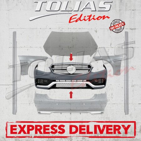 FRONT BUMPER TYPE E63 AMG WIDE