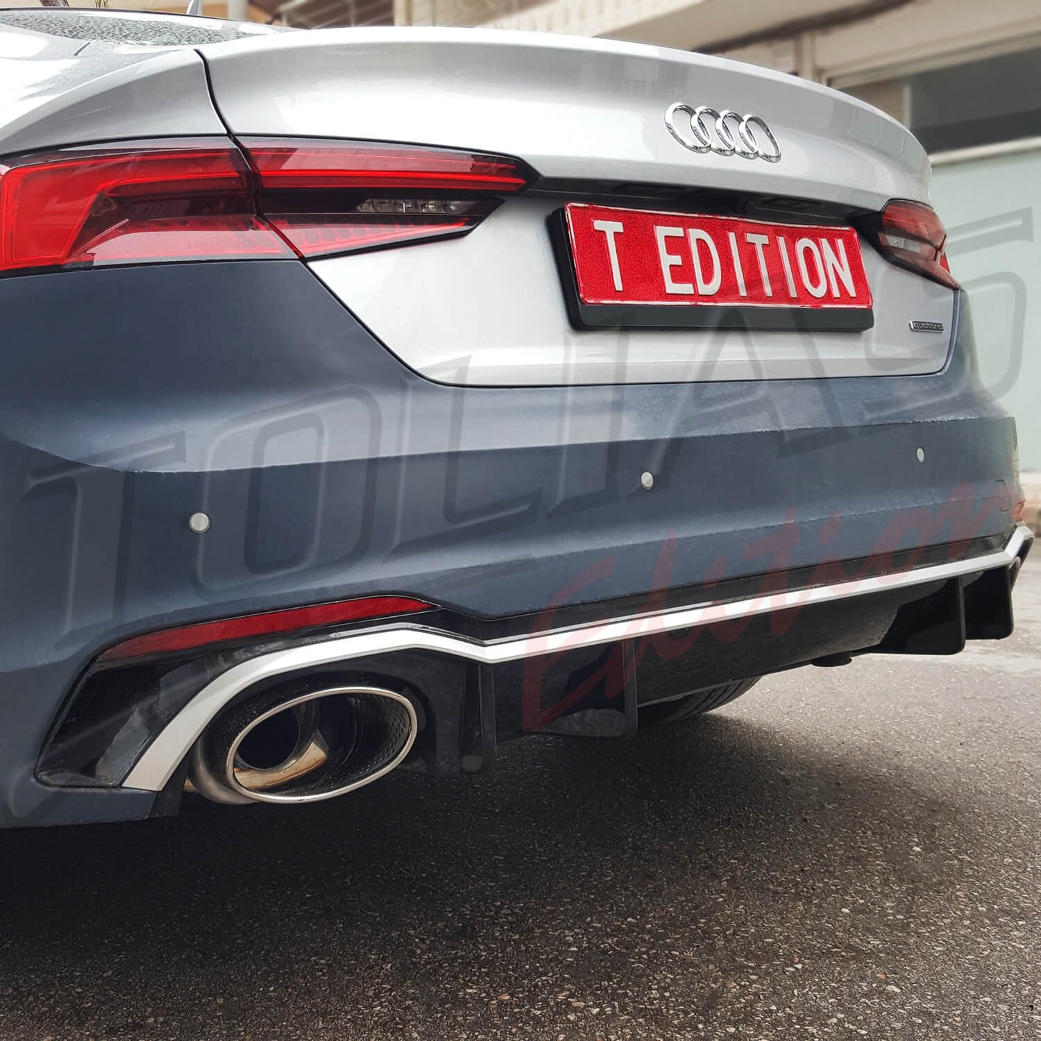 AUDI A5 F5 16-20 REAR BUMPER TYPE RS5