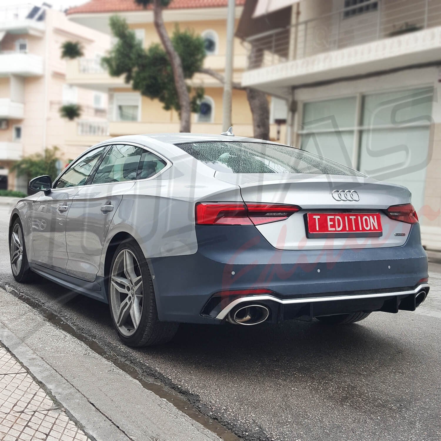 AUDI A5 F5 16-20 REAR BUMPER TYPE RS5