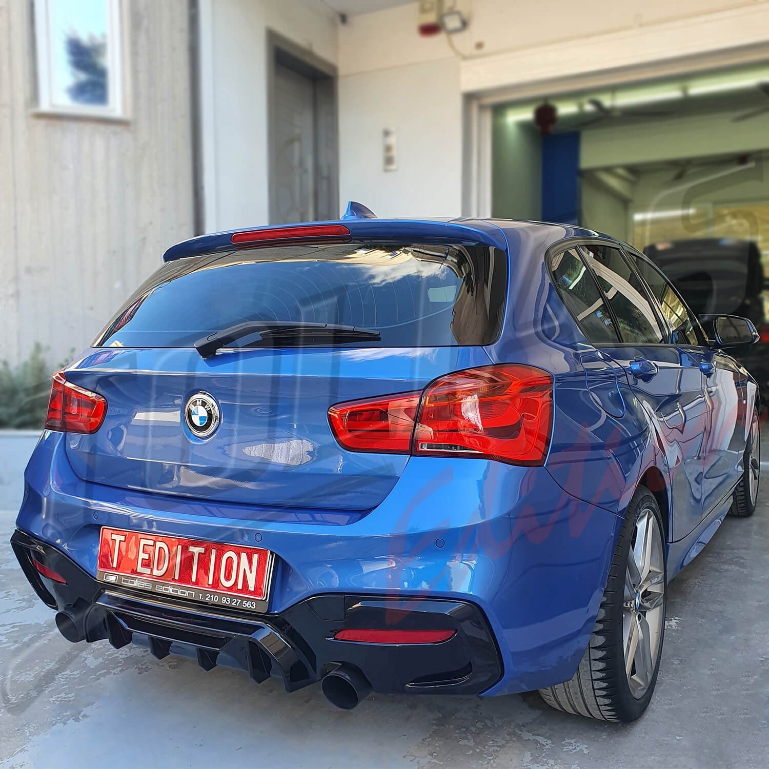BMW SERIES 1 F20/ 21 1519 LCI REAR DIFFUSER TYPE COMPETITION