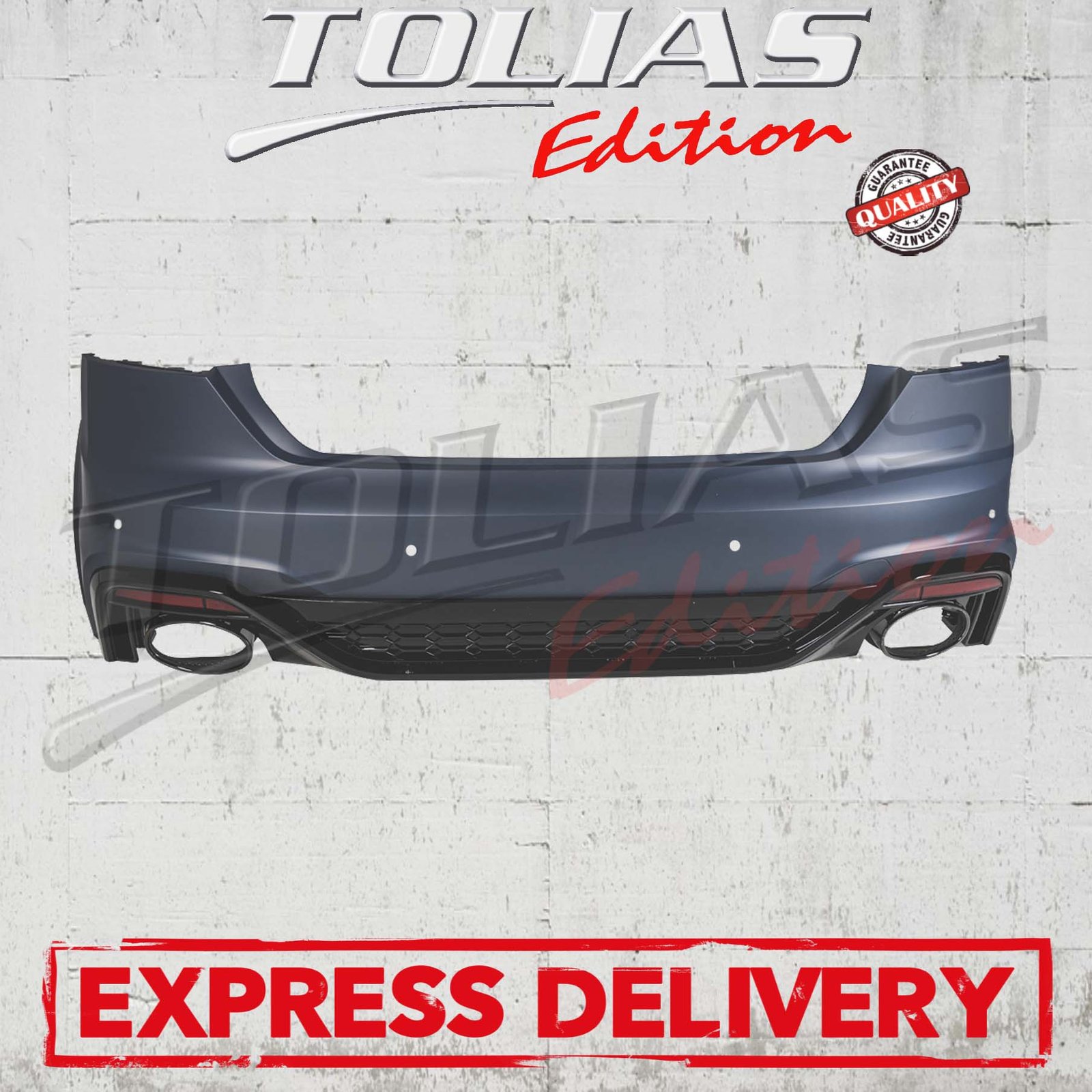 F5 R5800 Rear AUDI A5 F5 20- REAR BUMPER TYPE RS5
