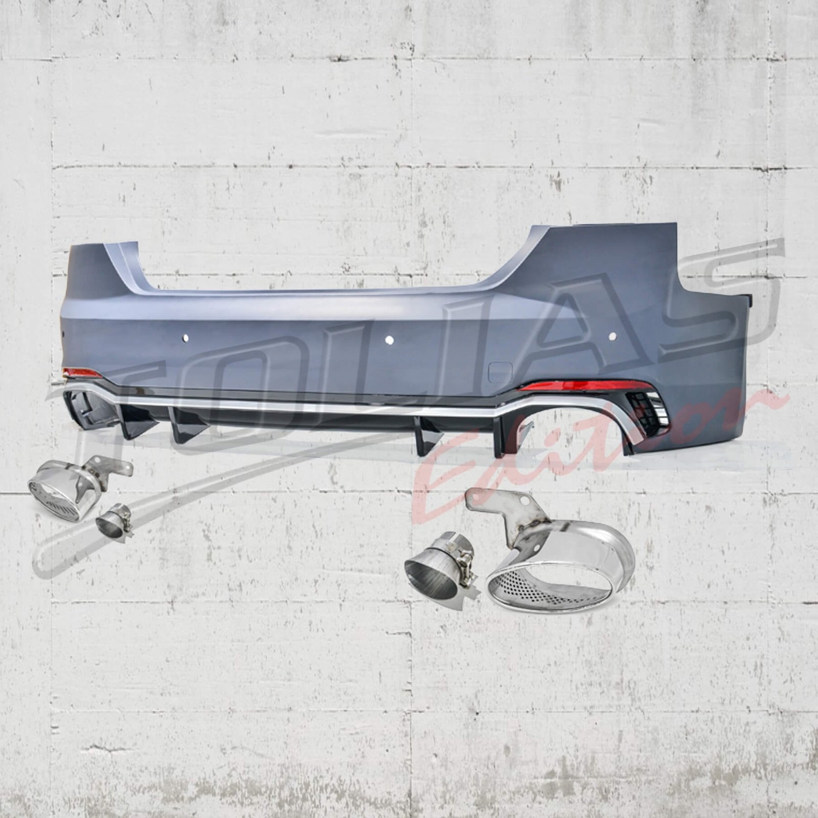 F5 R5800 Rear AUDI A5 F5 16-20 REAR BUMPER TYPE RS5