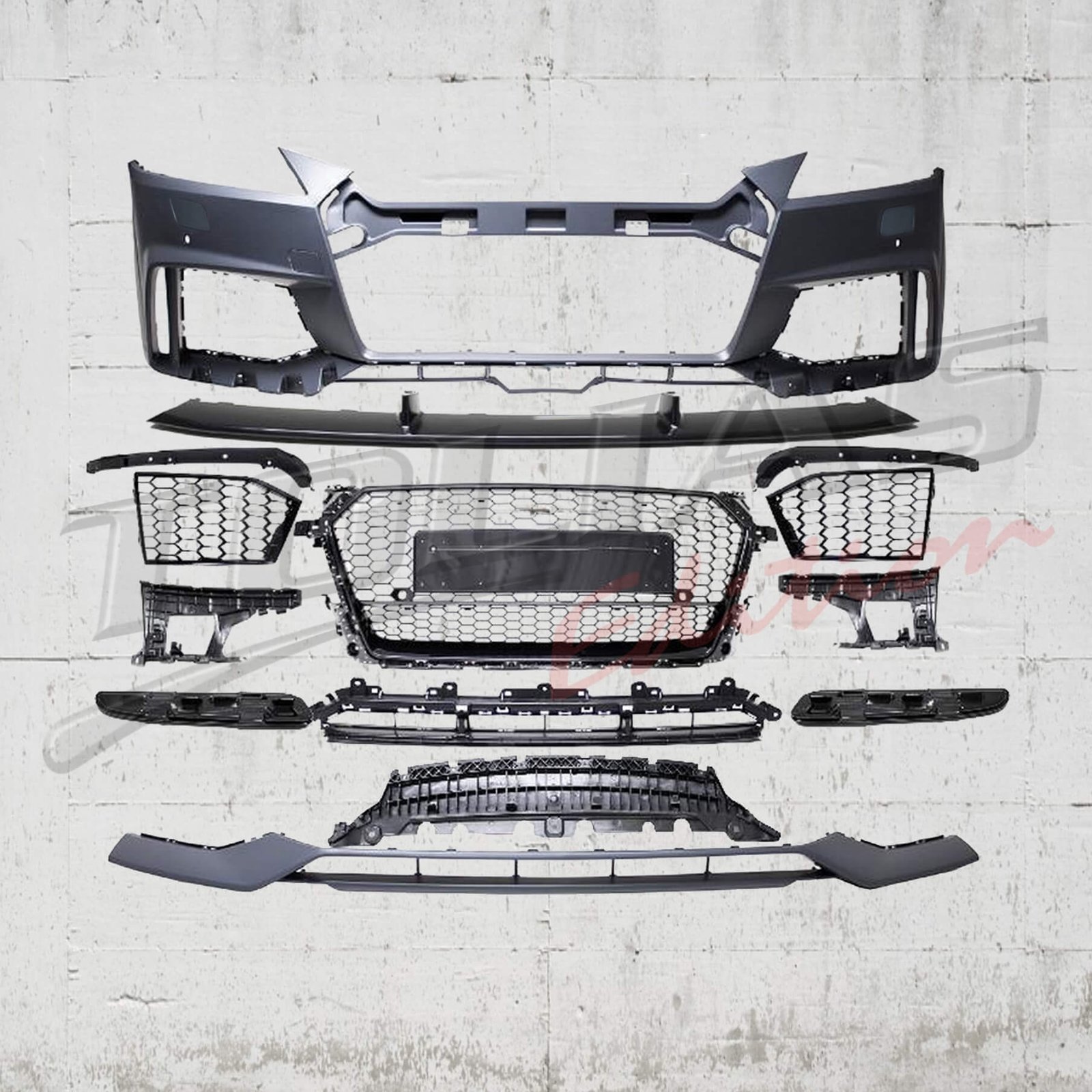 AUDI TT 8S 14 FRONT BUMPER TYPE TTRS audi-tt-8s-14-front-bumper-type-ttrs