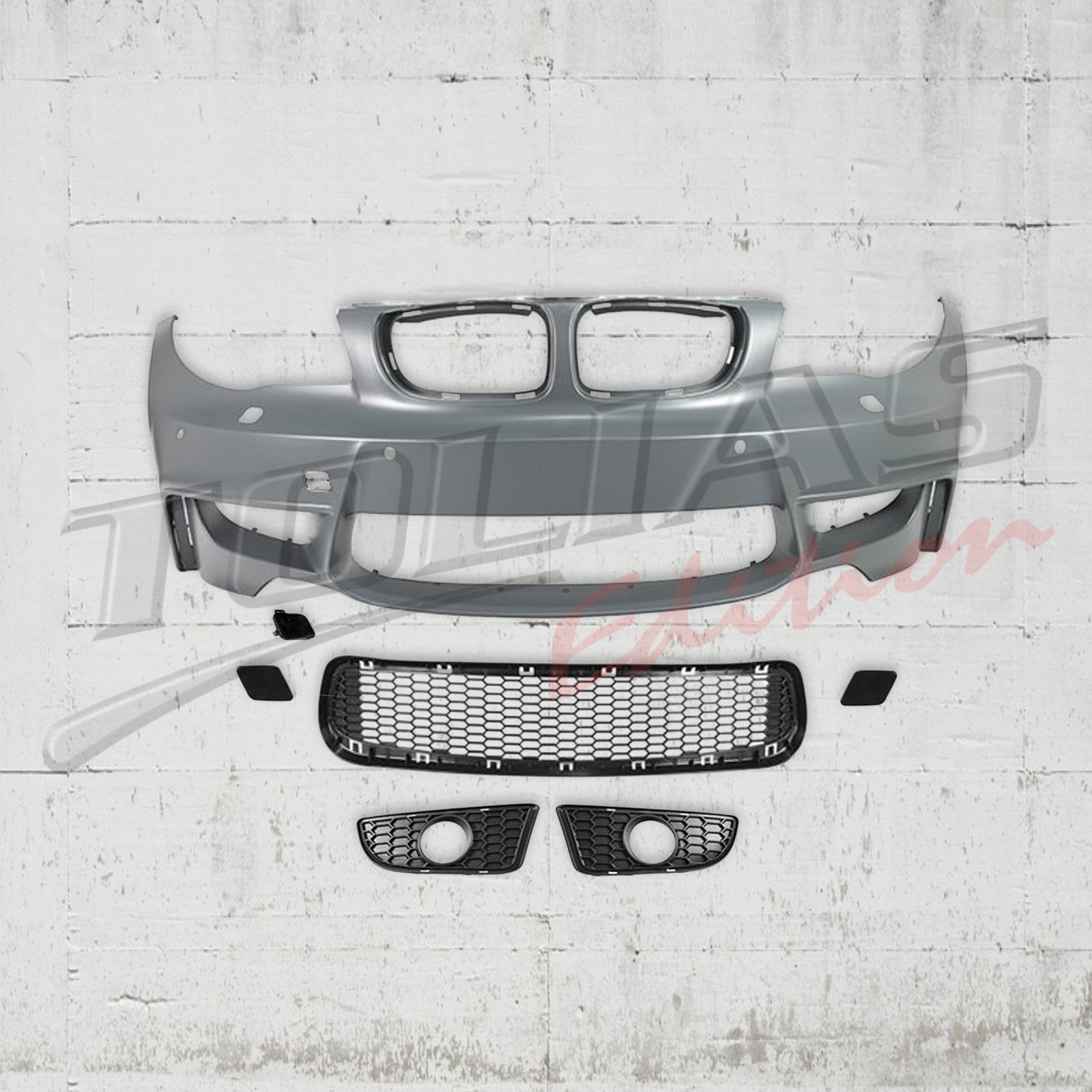 BMW SERIES 1 E81/ E87 04-11 & E82/ E88 07-13 FRONT BUMPER TYPE 1M