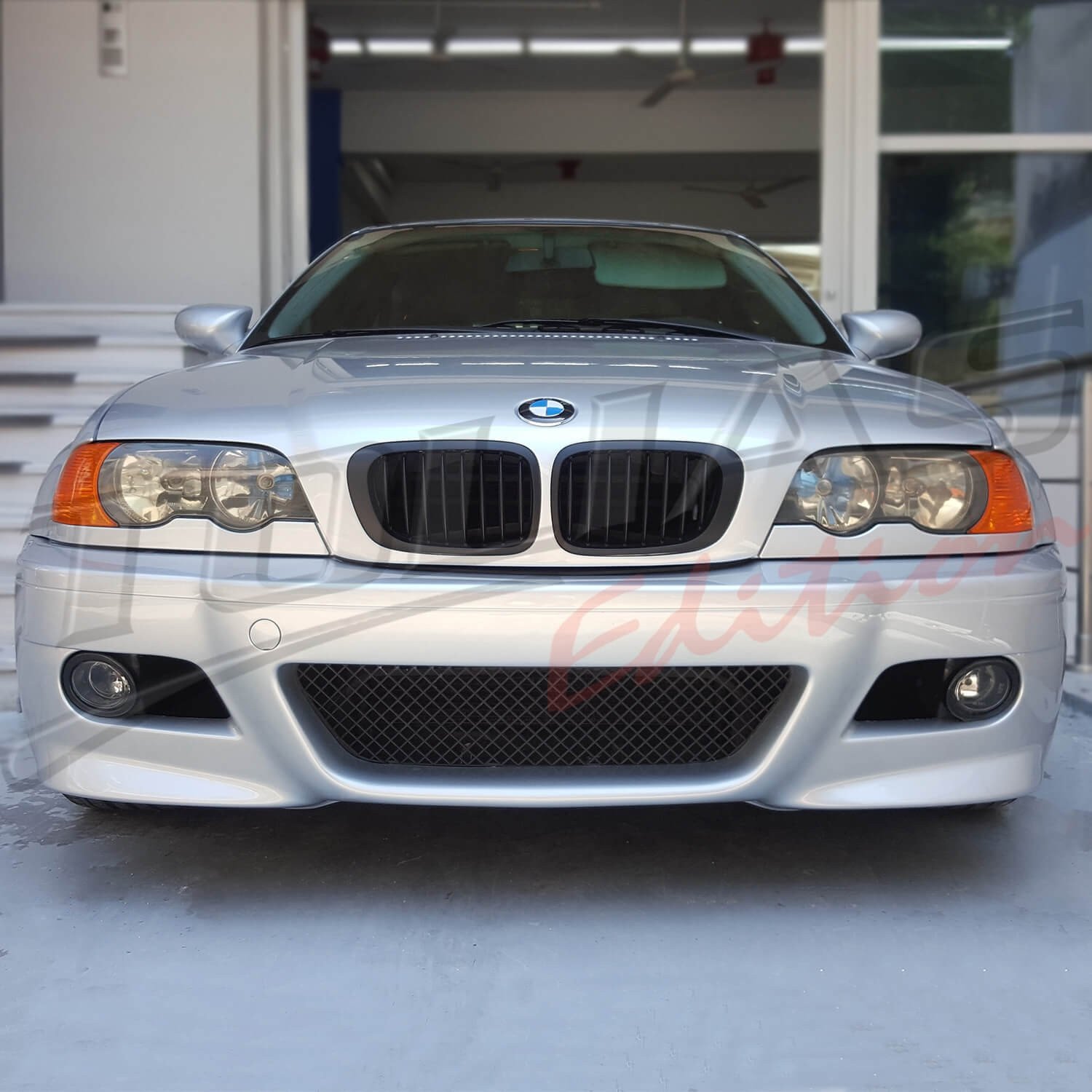 Yellow Lens Fog Light Kit For 2001-2005 BMW 3 Series E46 & M3/M5 - Direct Fit Halogen, SAE/DOT Certified, 2-Year Warranty