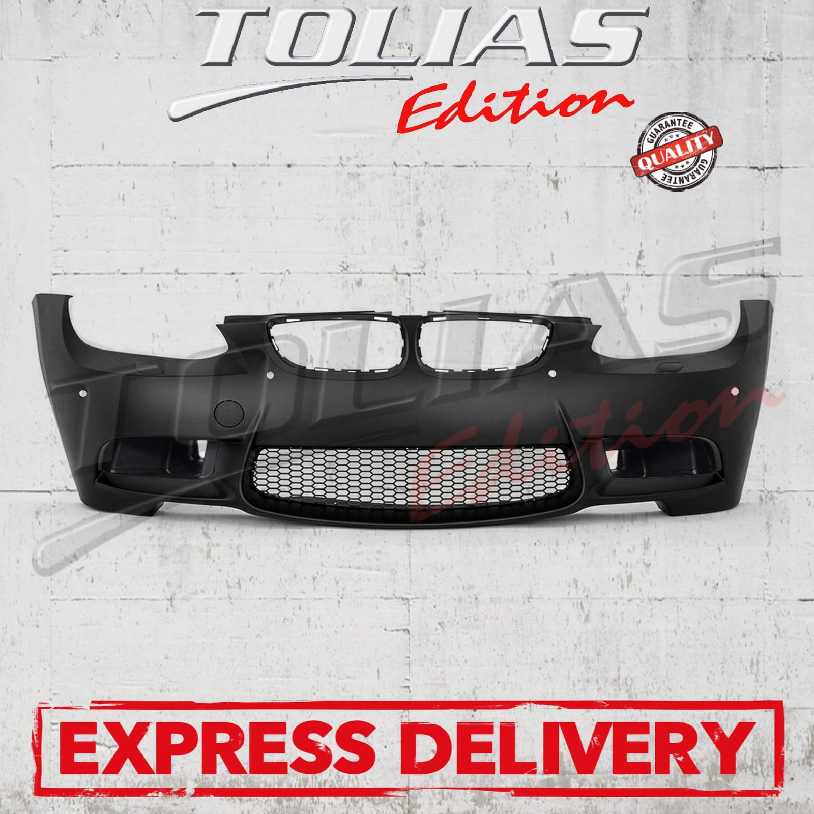 BMW SERIES 3 E93 CABRIO 06-10 FRONT BUMPER w/Air Ducts TYPE M3