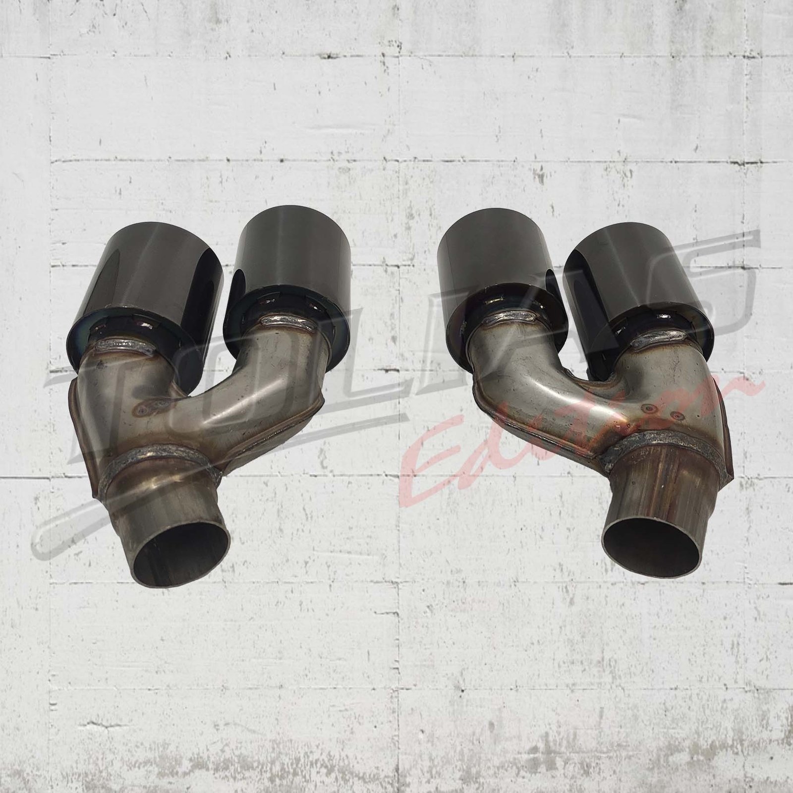 BMW SERIES 3 G30 SEDAN & G31 TOURING DUAL EXHAUST TIPS SET TYPE M5