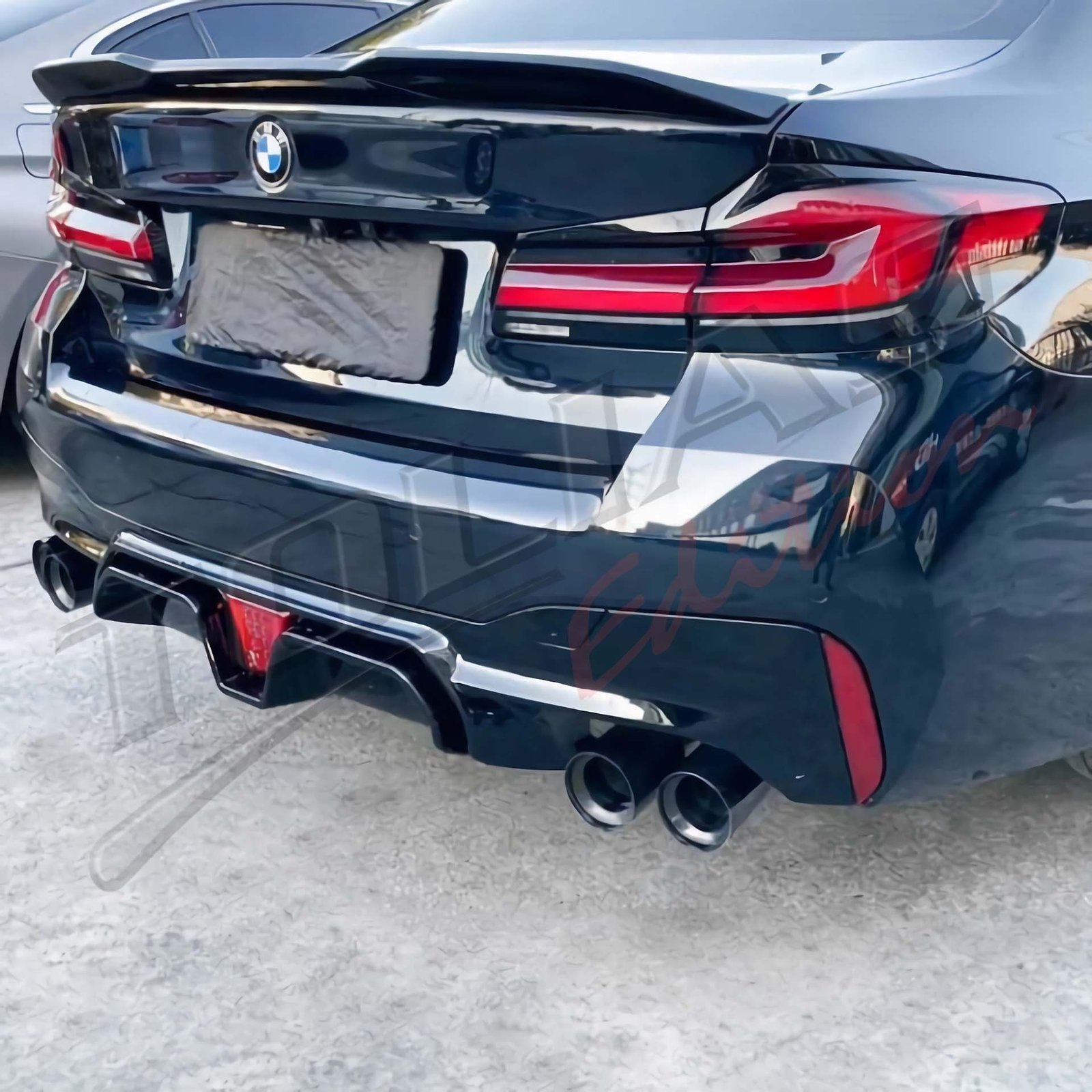 BMW SERIES 3 G30 SEDAN & G31 TOURING DUAL EXHAUST TIPS SET TYPE M5