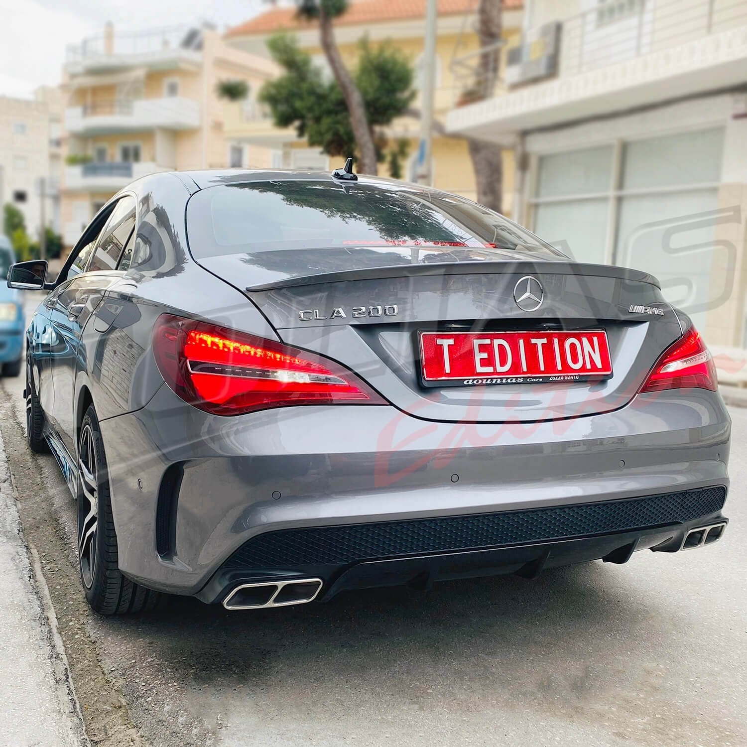 MERCEDES CLA W117 13-16 REAR BUMPER TYPE CLA 45 AMG