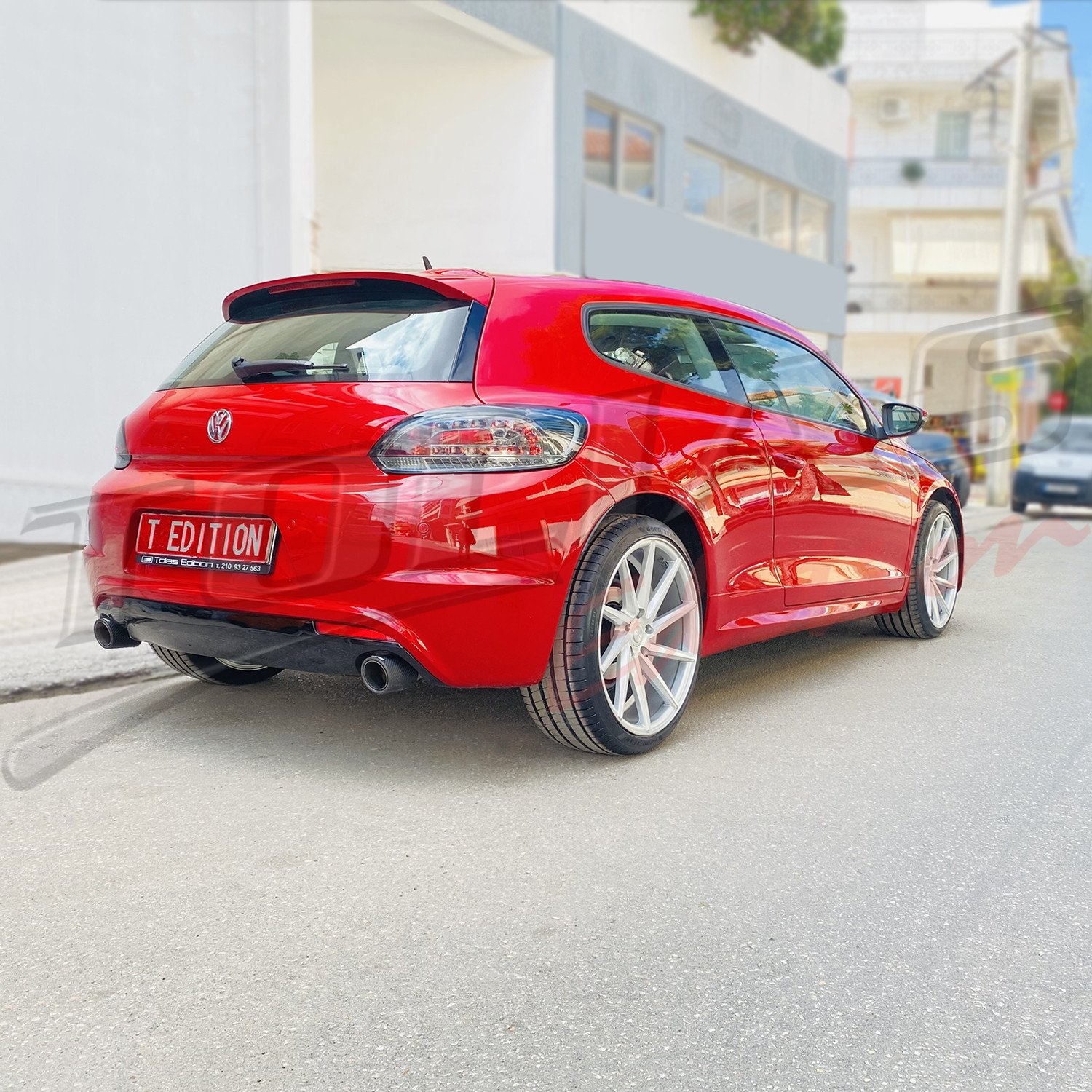 VW SCIROCCO 08-14 REAR BUMPER TYPE R
