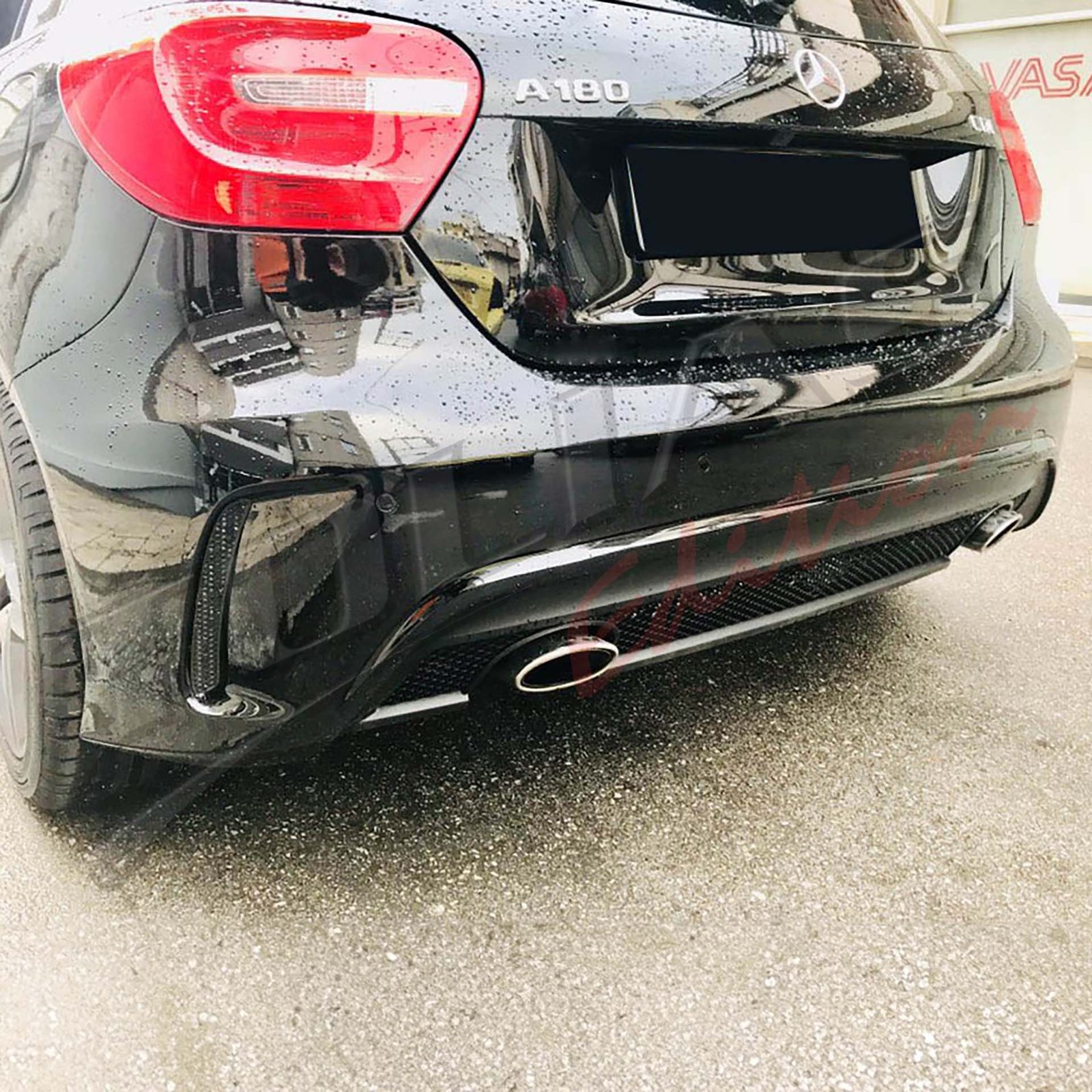 MERCEDES A CLASS W176 12-15 REAR BUMPER TYPE AMG 250