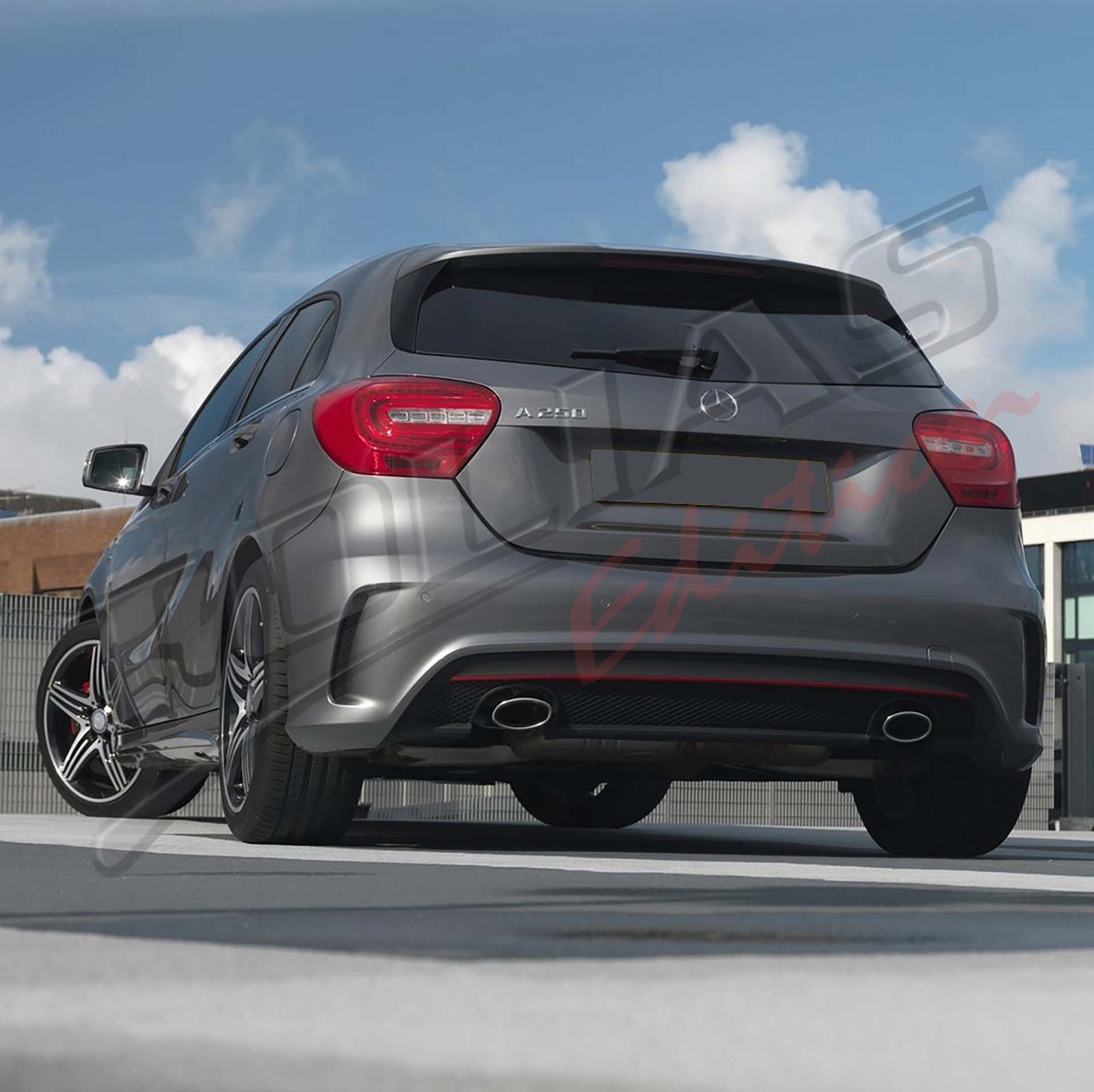 MERCEDES A CLASS W176 12-15 REAR BUMPER TYPE AMG 250