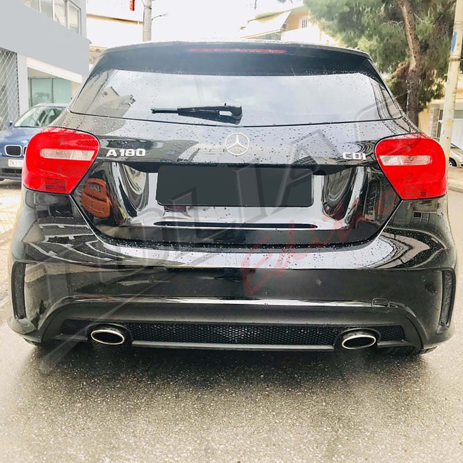 MERCEDES A CLASS W176 12-15 REAR BUMPER TYPE AMG 250