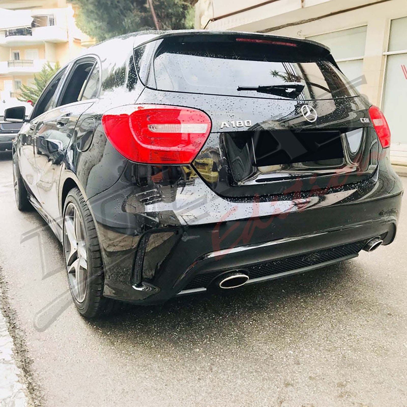 MERCEDES A CLASS W176 12-15 REAR DIFFUSER TYPE AMG 250