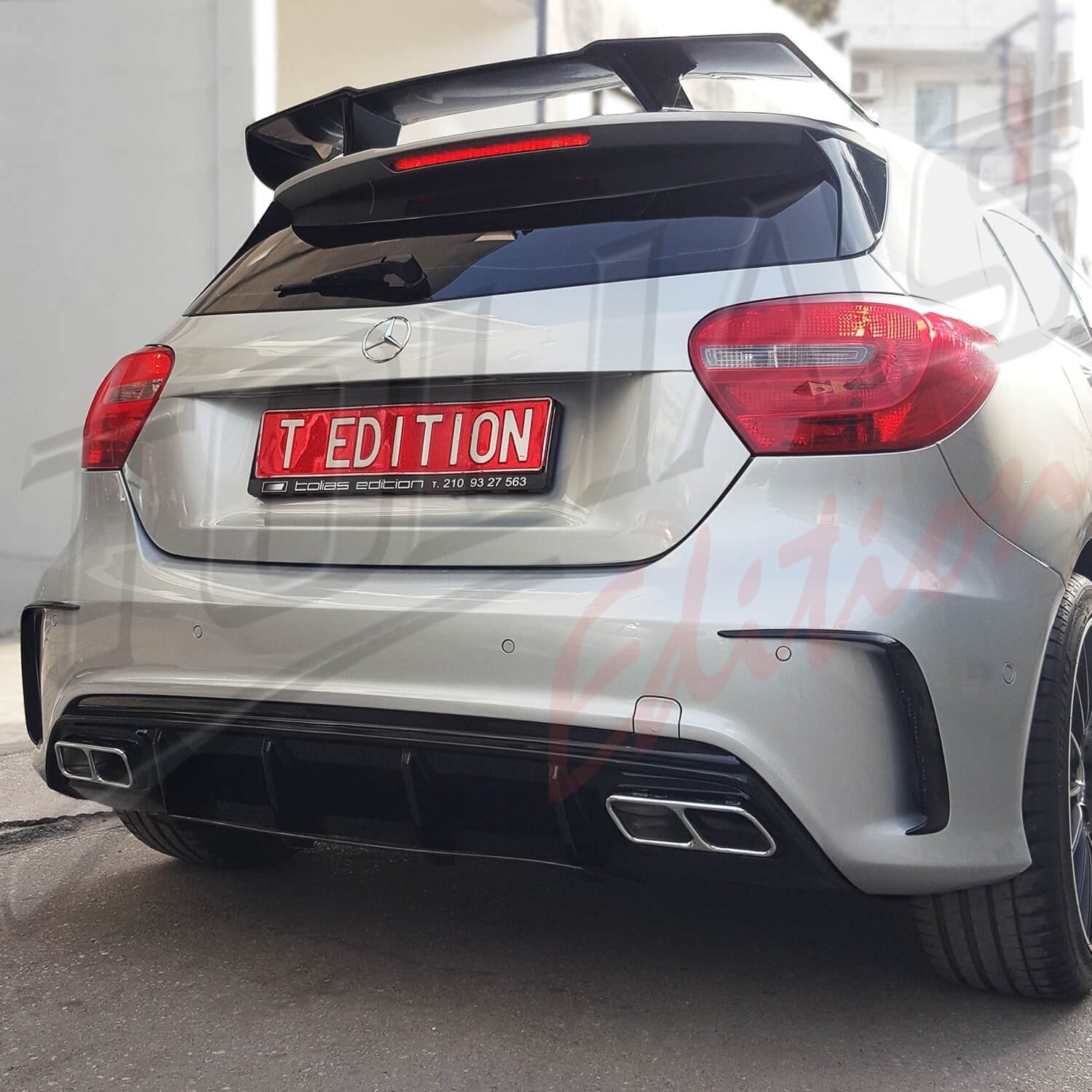 MERCEDES A CLASS W176 15-18 REAR BUMPER TYPE A45 AMG