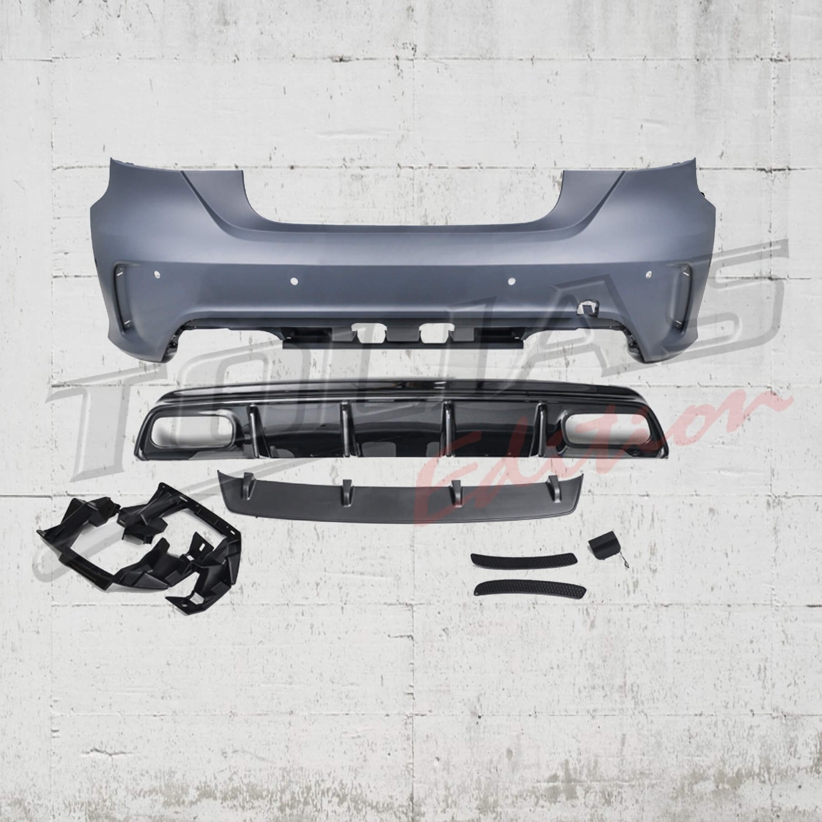 MERCEDES A CLASS W176 15-18 REAR BUMPER TYPE A45 AMG