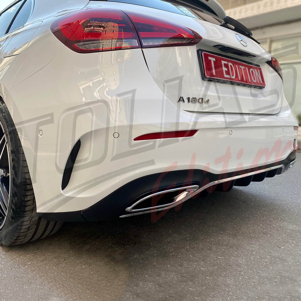 MERCEDES A CLASS W177 18- REAR BUMPER TYPE AMG LINE