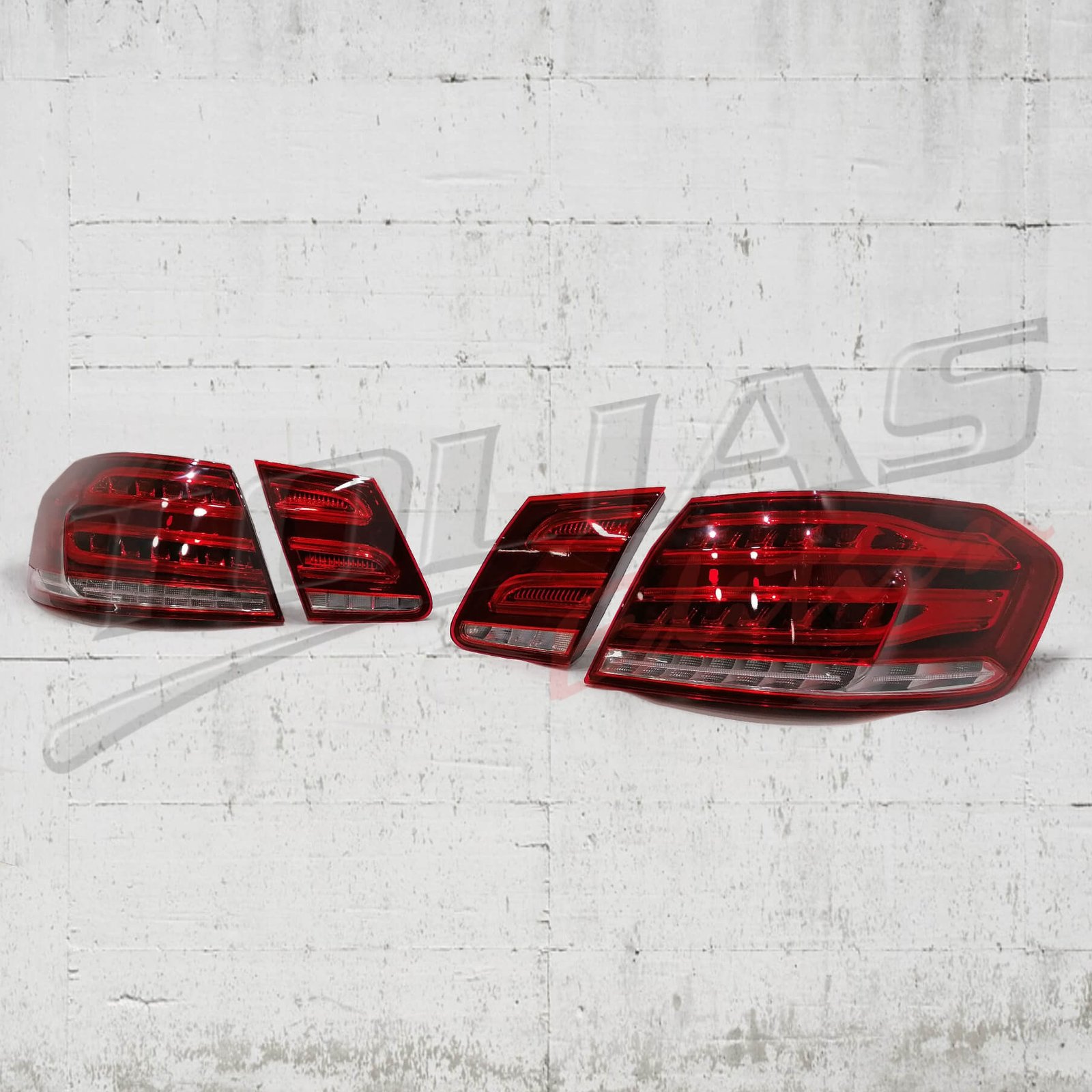 MERCEDES E CLASS W212 0913 TAIL LIGHTS LED