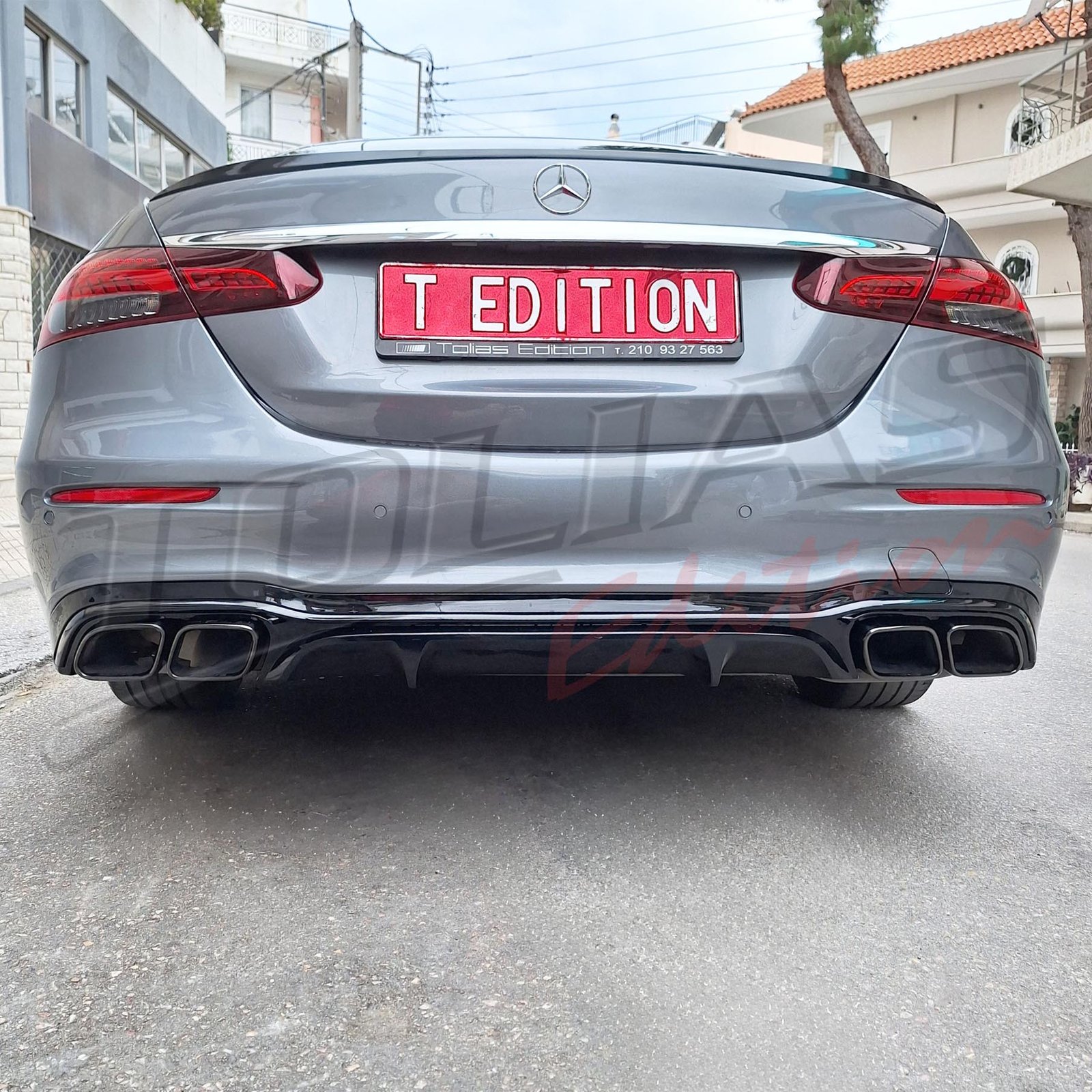 Fp43613 Rear MERCEDES E CLASS W213 SEDAN 20- REAR BUMPER TYPE E63 AMG