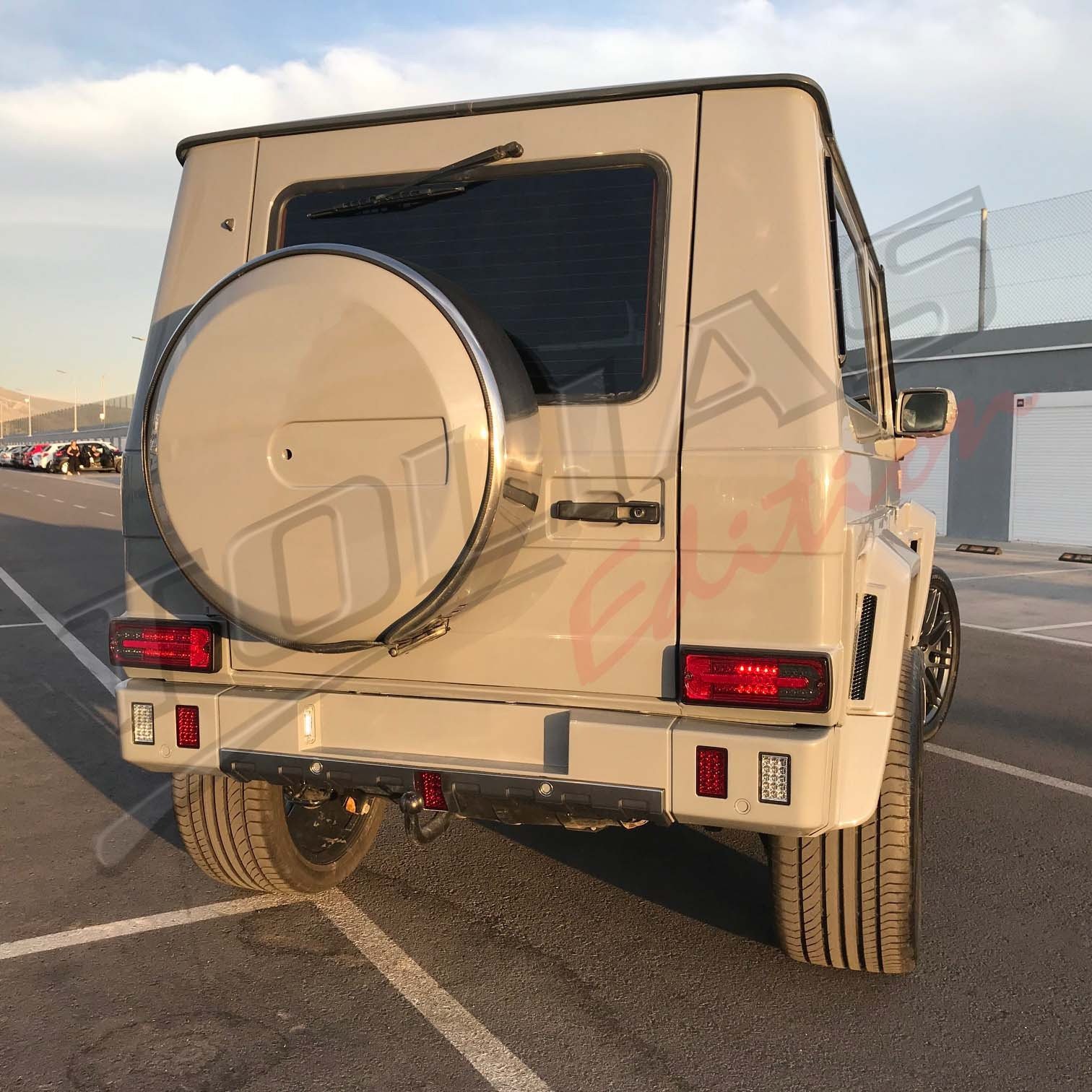 Mercedes G-Class W463 89-17 Rear Bumper Type Brabus