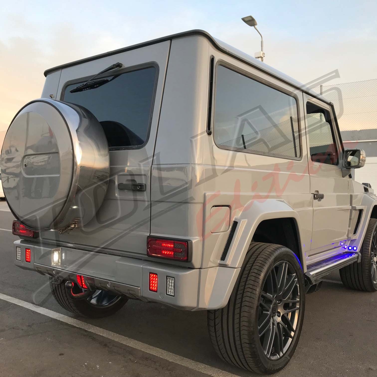 Mercedes G-Class W463 89-17 Rear Bumper Type Brabus