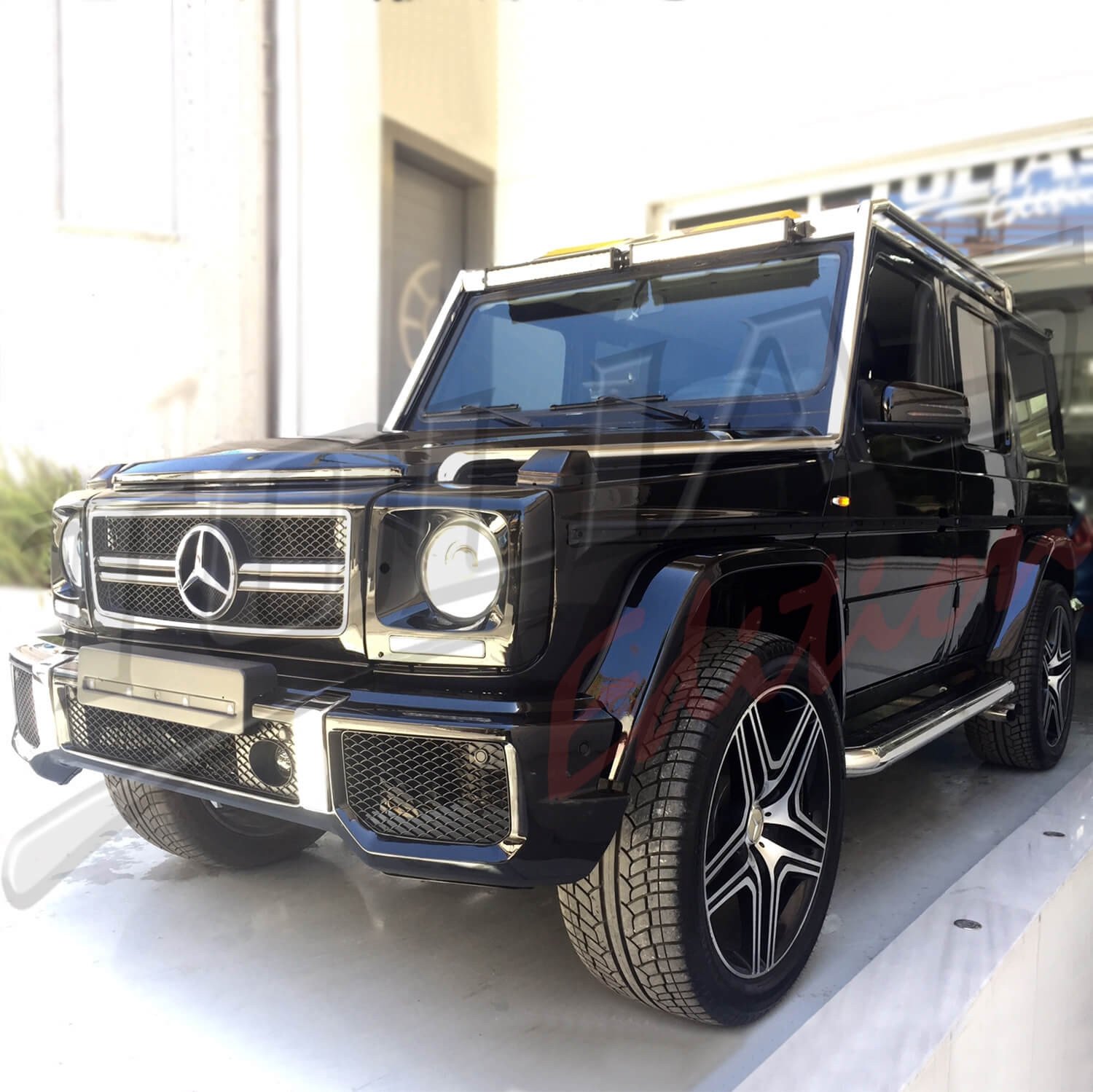 MERCEDES G CLASS W463 8917 FENDER FLARES TYPE G63 AMG