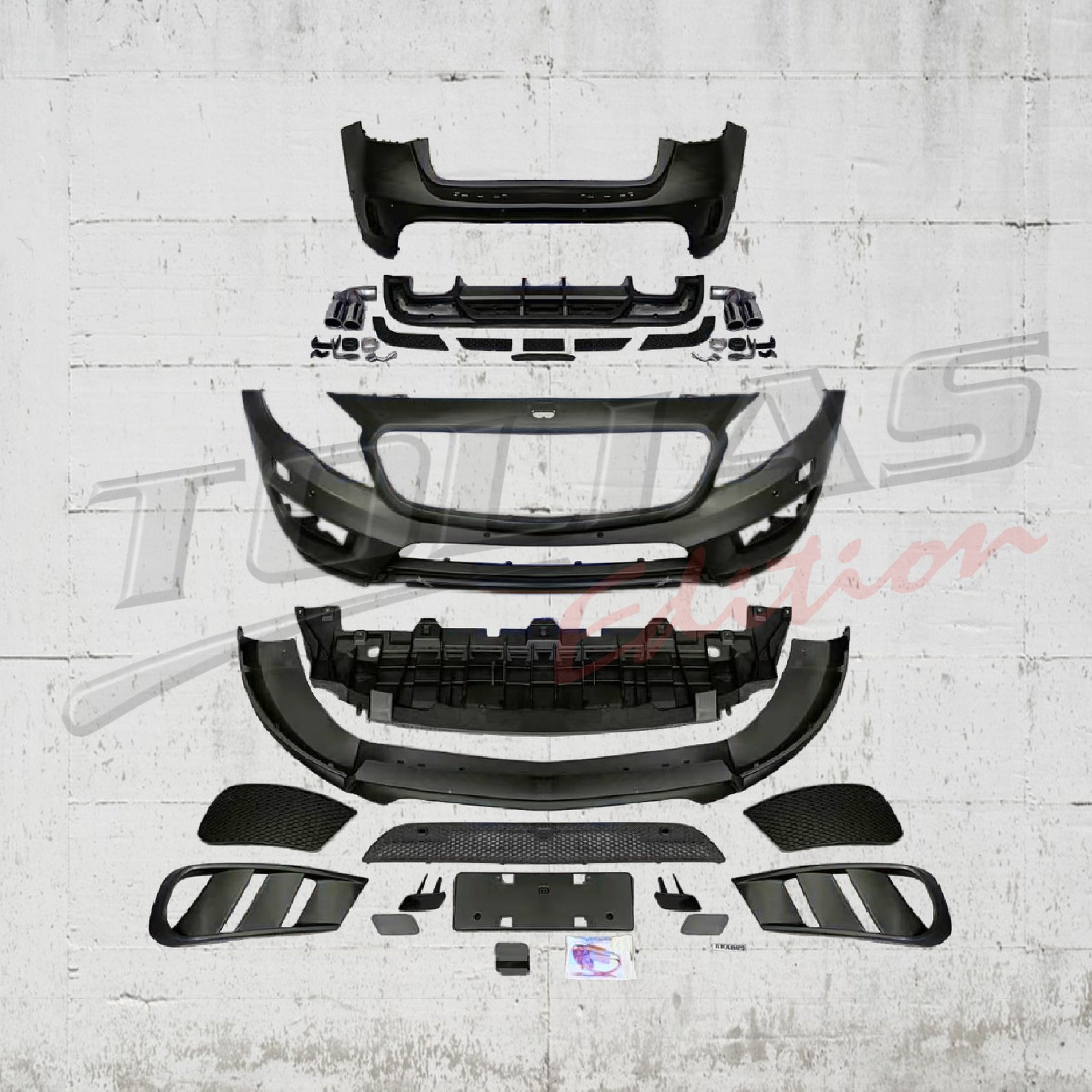 MERCEDES GLA X156 14-20 BODY KIT TYPE BRABUS