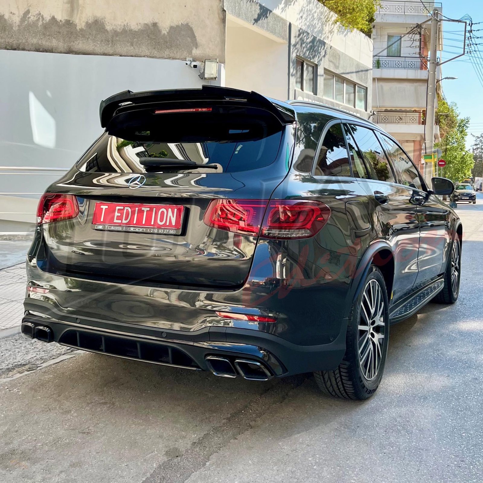 253 Cms Rear MERCEDES GLC X253 20- REAR BUMPER w/TIPS TYPE AMG 63S