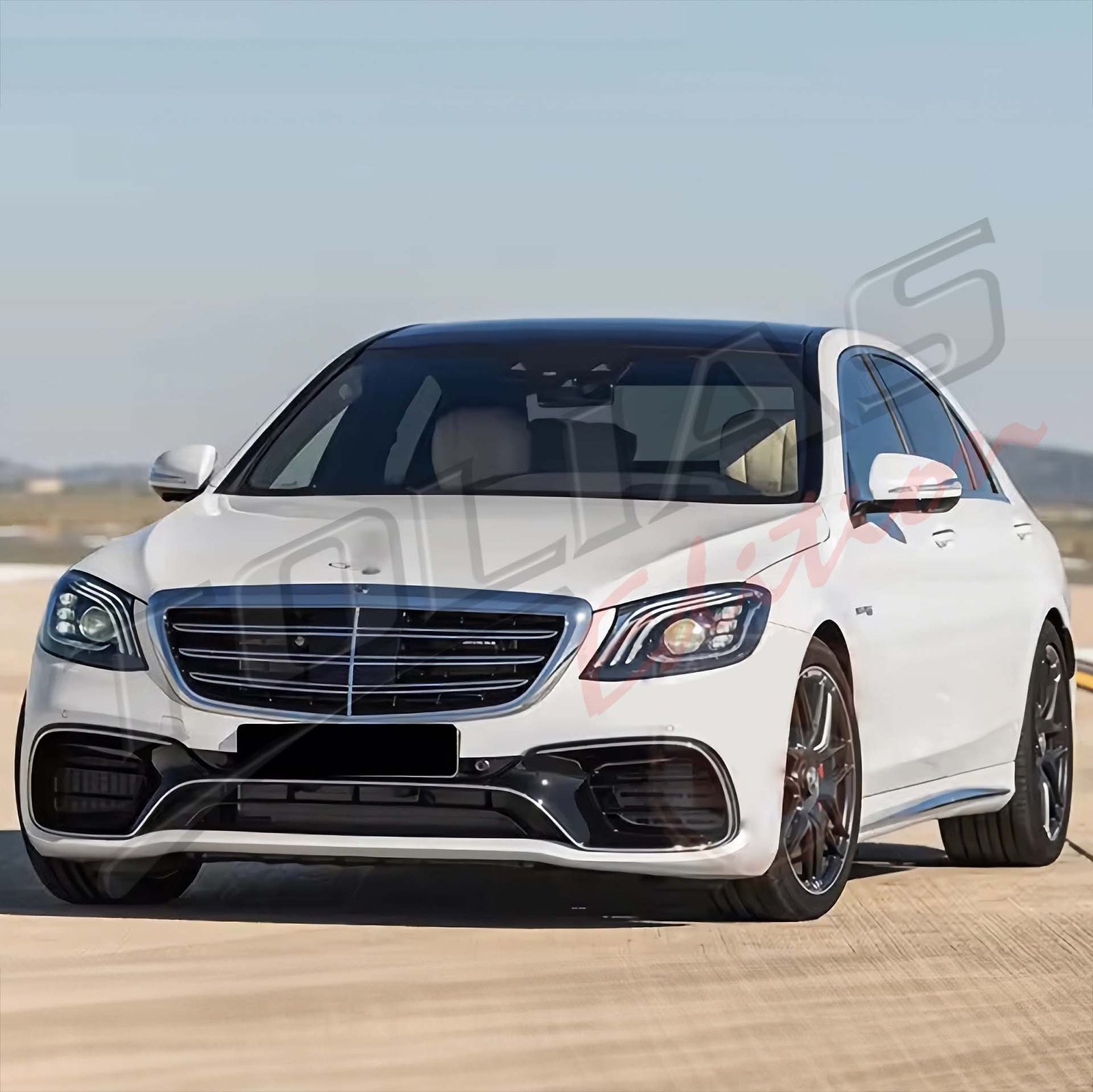 W222 Body Kit Rear MERCEDES S CLASS W221 05-13 BODY KIT TYPE S63 AMG UPGRADE TO W222