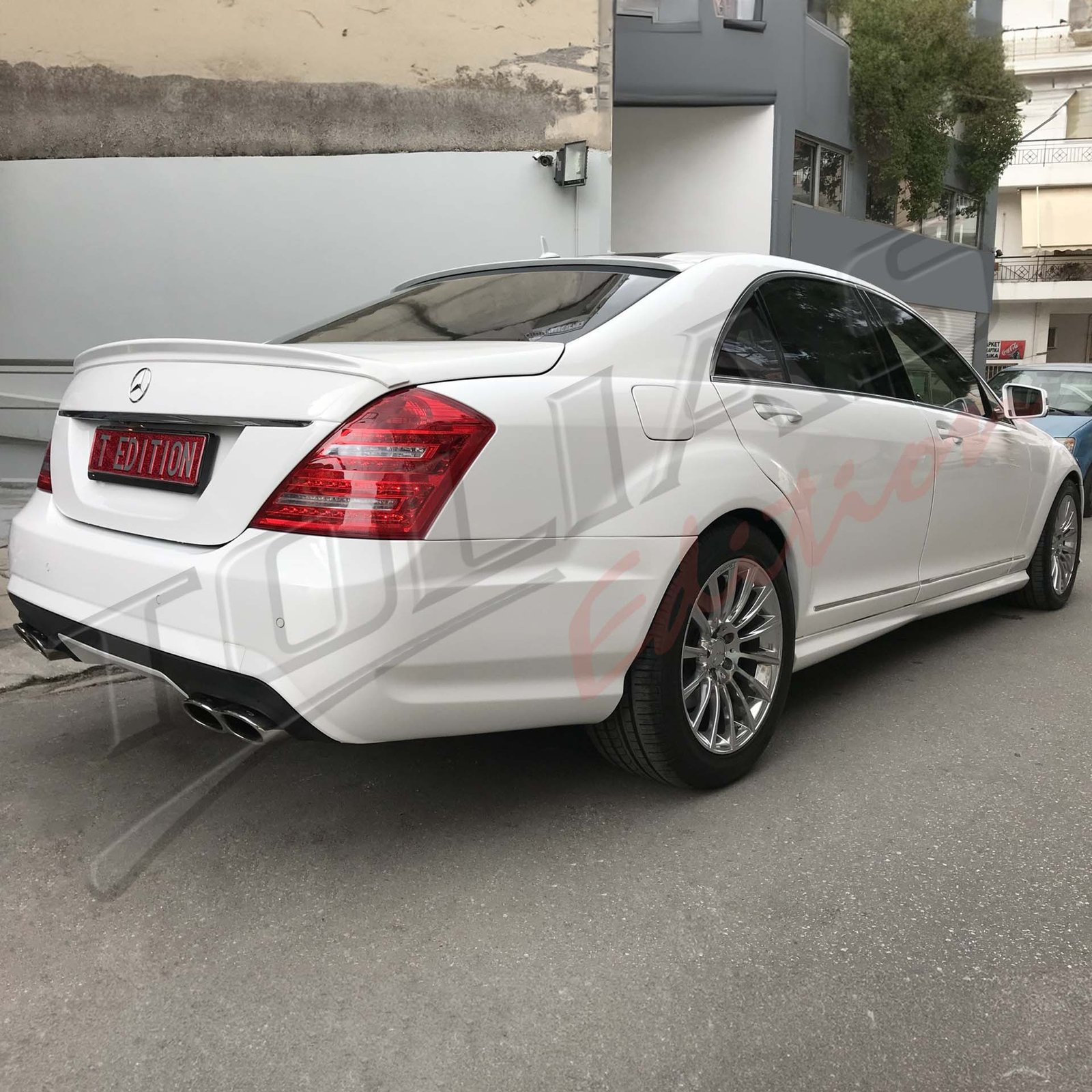 MERCEDES S CLASS W221 05-09 TAIL LAMPS TYPE LED UPGRADE TO FACELIFT