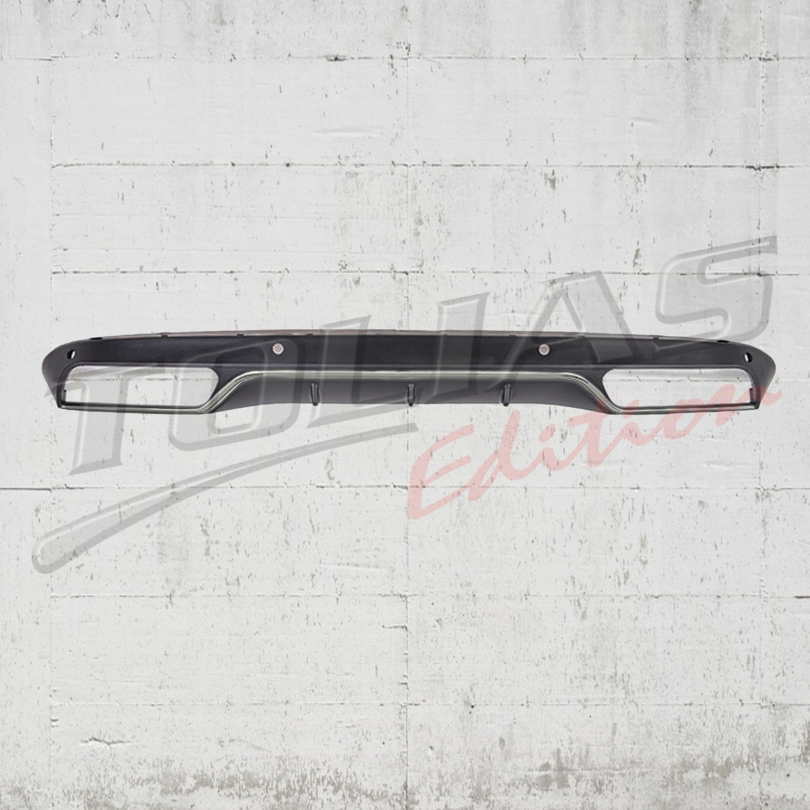 REAR DIFFUSER for STANDARD BUMPER TYPE C63 AMG