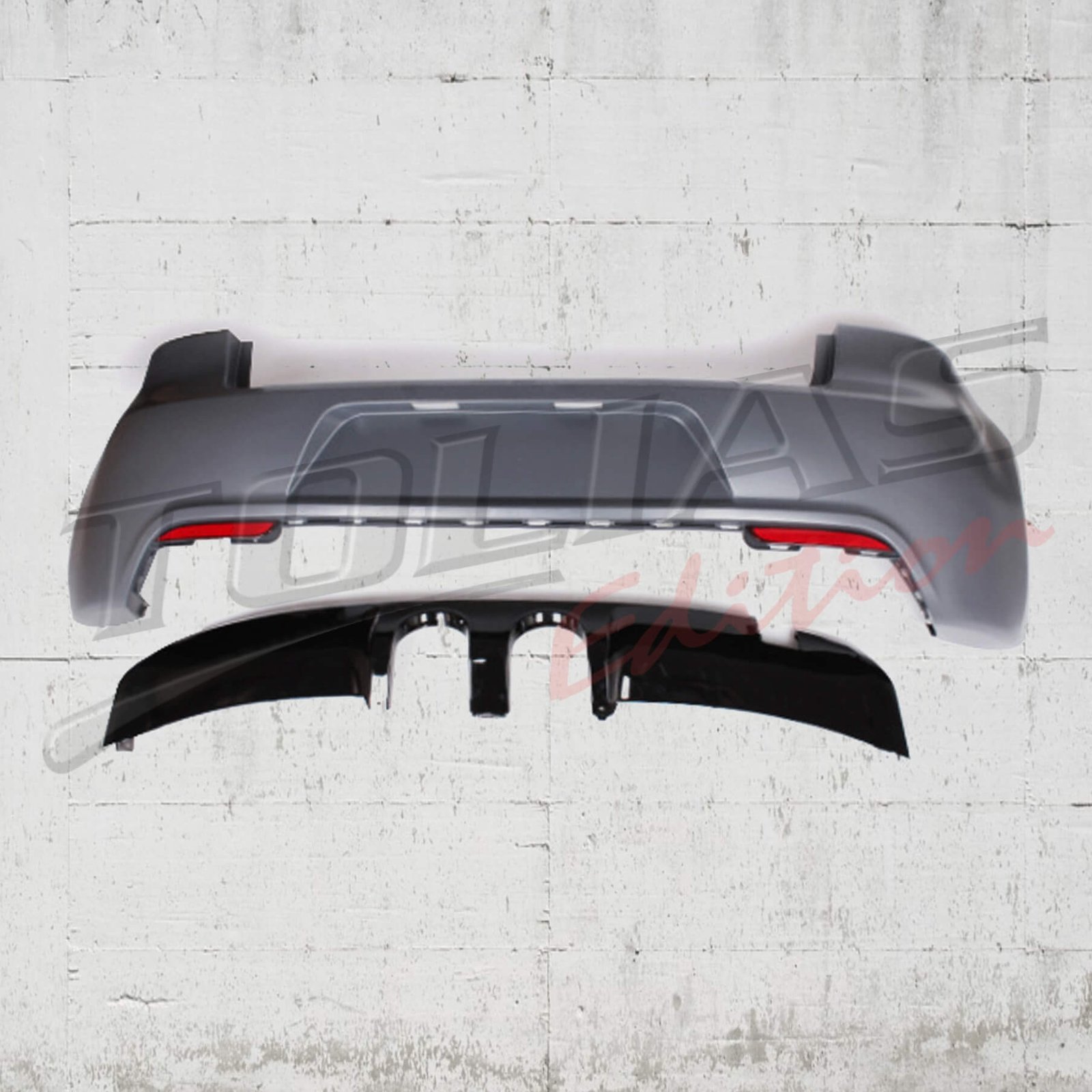 VW GOLF VI 08-13 REAR BUMPER TYPE R20