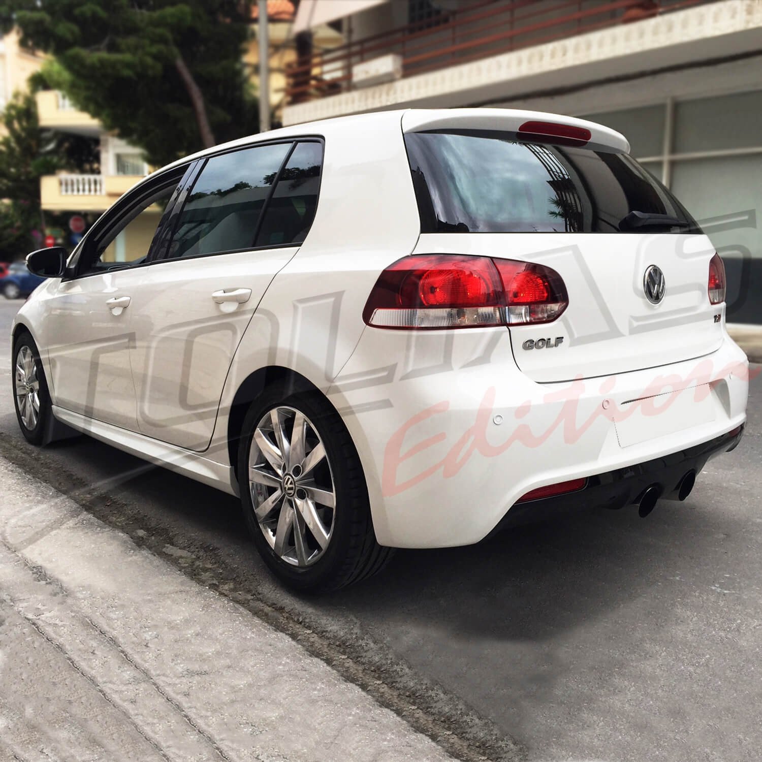 VW GOLF VI 08-13 REAR BUMPER TYPE R20