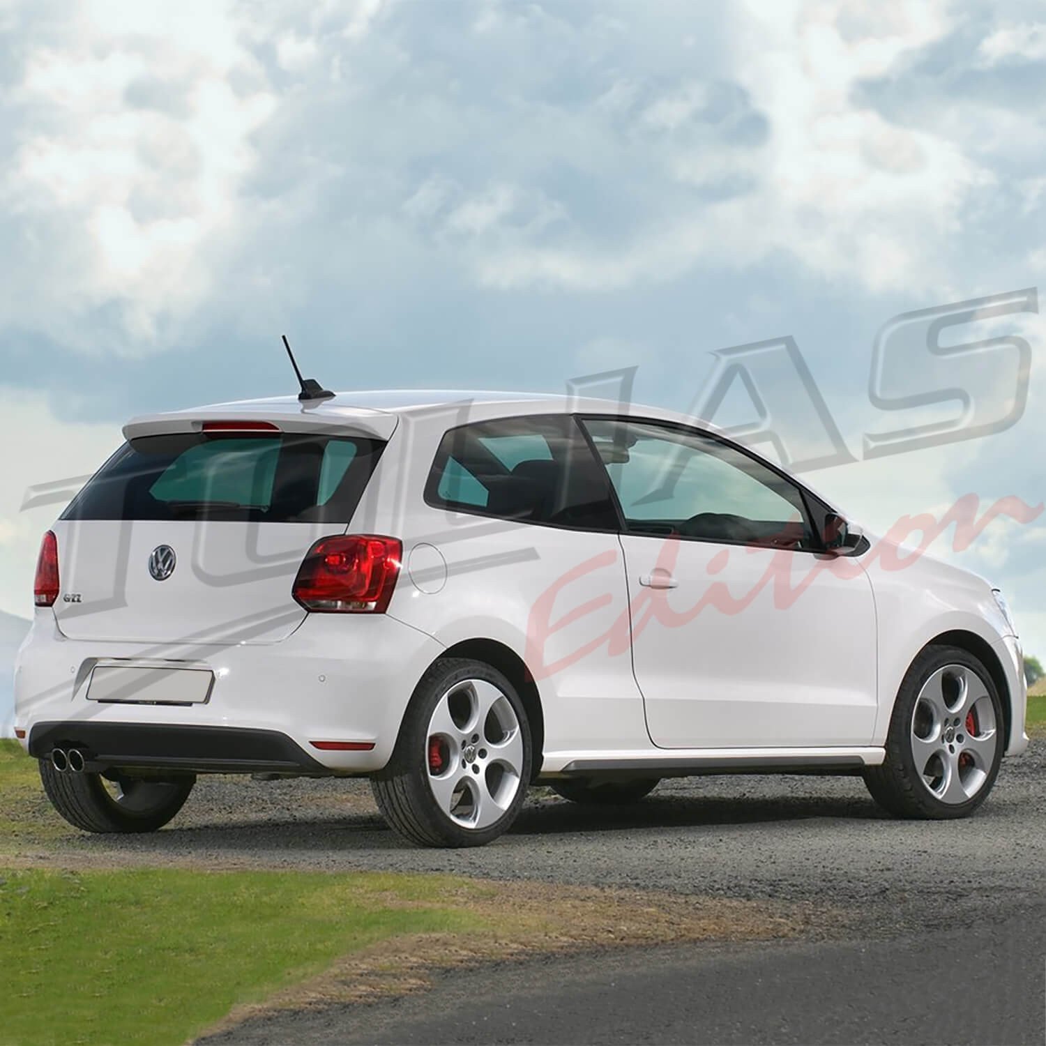 VW POLO 6R 0914 ROOF SPOILER TYPE GTI