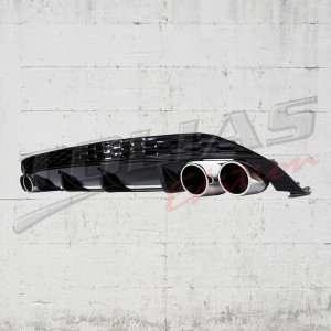 REAR DIFFUSER w/TIPS for HATCHBACK TYPE S3