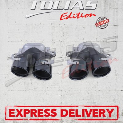 DUAL EXHAUST TIPS TYPE E53 AMG