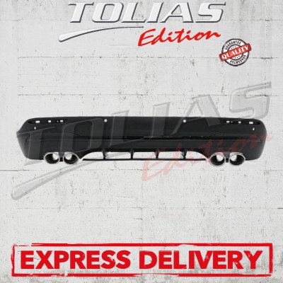 REAR DIFFUSER w/TIPS TYPE GLA45 AMG 