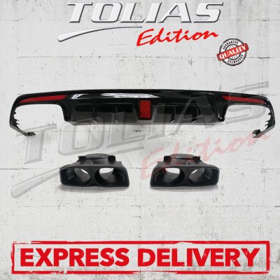 REAR DIFFUSER TYPE BRABUS