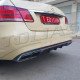 REAR DIFFUSER TYPE E63 AMG for STANDARD BUMPER