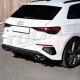 REAR DIFFUSER w/TIPS for HATCHBACK TYPE S3