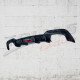REAR DIFFUSER TYPE M PERFORMANCE with LED