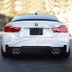 REAR DIFFUSER MATTE TYPE M PERFORMANCE