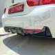 REAR DIFFUSER MATTE TYPE M PERFORMANCE