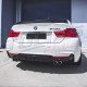 REAR DIFFUSER GLOSS TYPE M PERFORMANCE 