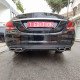 REAR DIFFUSER for STANDARD BUMPER TYPE C63 AMG