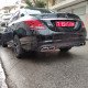 REAR DIFFUSER for STANDARD BUMPER TYPE C63 AMG