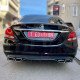 REAR DIFFUSER for STANDARD BUMPER TYPE C63 AMG